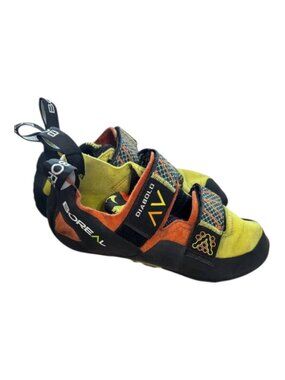 BOREAL Diabolo Rock Climbing Shoe Men's Size 11 Orange Multicolor